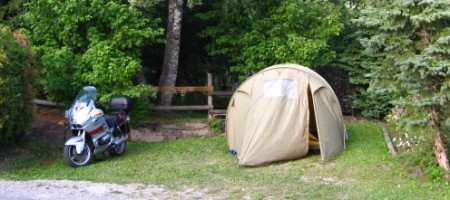 Campingplatz bei La Clusaz