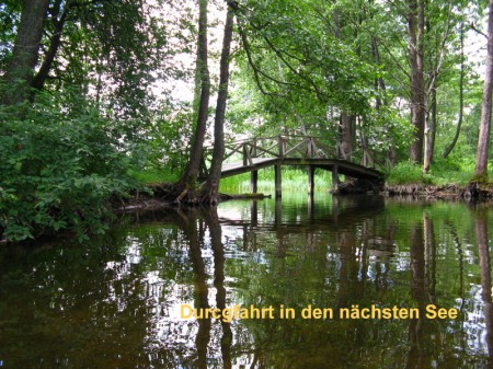 versteckt geht es in den nächsten See