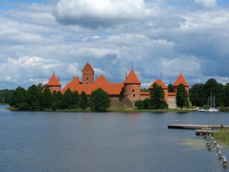 die Burg von Trakai