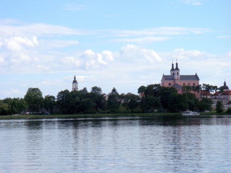 das Kloster ist immer aus einer anderen Perspektive zu sehen