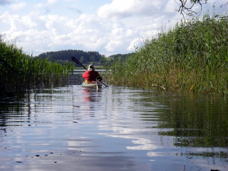 Einfahrt in den Lesczeweksee